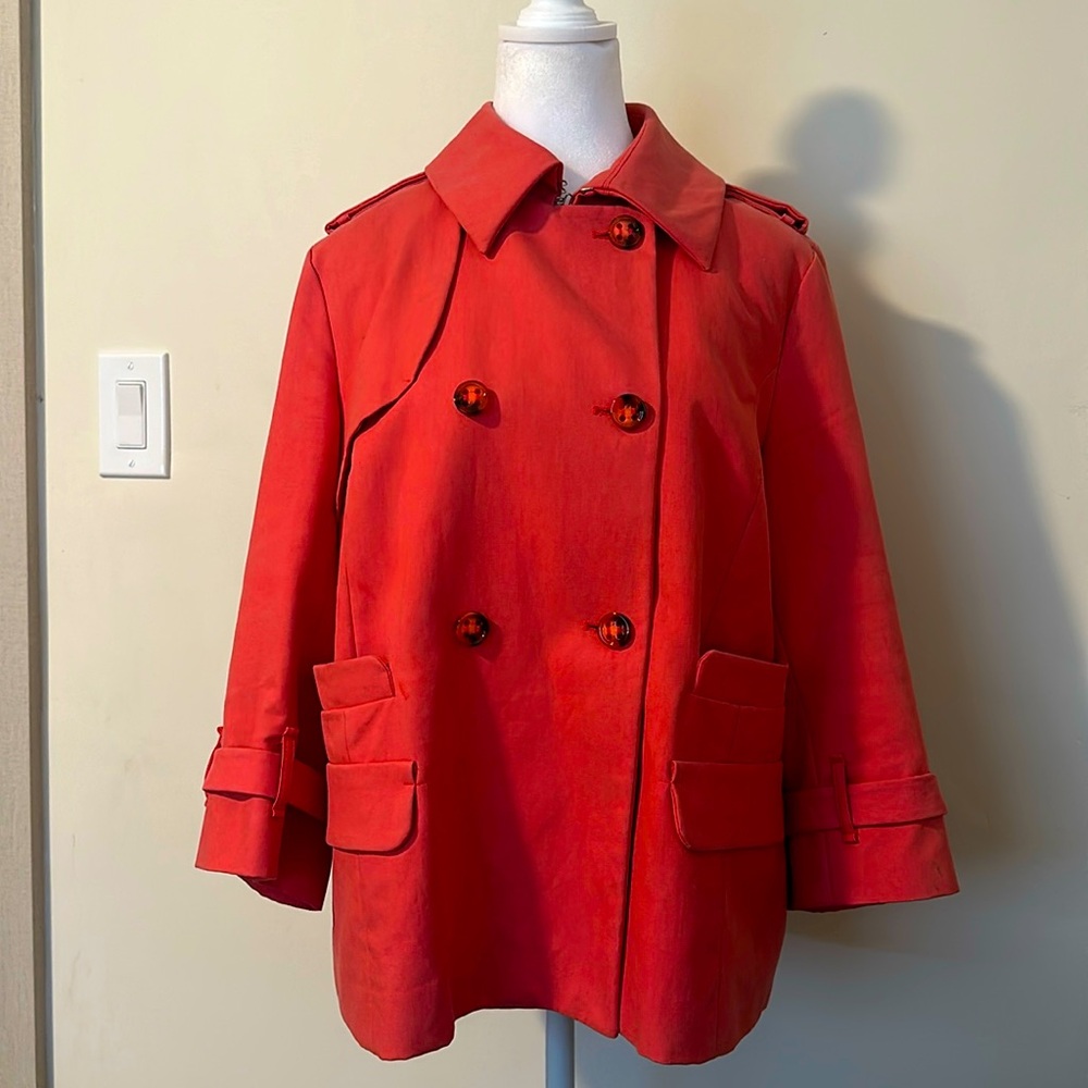 Max&Co. pink rain jacket